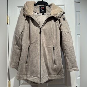 1 Madison Expedition Heritage Collection Jacket Women's Knit‎ Full Zip Hooded LG